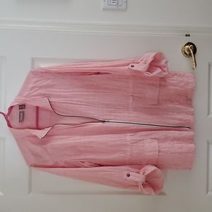 Chico's Cinched Waistline Jacket/Shirt